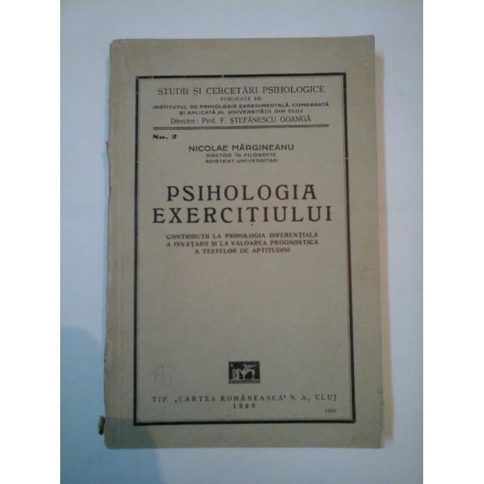 PSIHOLOGIA EXERCITIULUI - Nicolae Margineanu PSIHOLOGIA EXERCITIULUI - Nicolae Margineanu